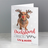 Thumbnail 7 - Personalised Rachael Hale Dog & Cat Christmas Cards