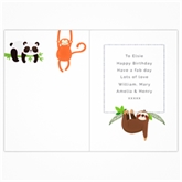 Thumbnail 3 - Personalised Animal Special Birthday Age Card