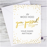 Thumbnail 3 - Personalised You Passed! Card