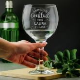 Thumbnail 2 - Personalised "Another" Cocktail Balloon Glass