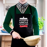 Thumbnail 3 - Personalised 'This is What an Awesome... Looks Like' Black Apron