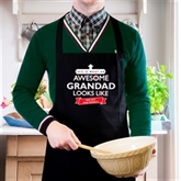 Thumbnail 4 - Personalised 'This is What an Awesome... Looks Like' Black Apron