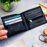 Thumbnail 9 - Personalised Free Text Leather Wallets