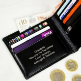 Thumbnail 10 - Personalised Free Text Leather Wallets