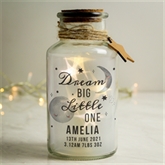 Thumbnail 1 - Personalised Dream Big LED Glass Jar