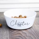 Thumbnail 8 - Personalised Pawprint Plastic Cat Bowls