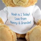 Thumbnail 2 - Personalised Teddy Message Bear