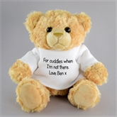 Thumbnail 3 - Personalised Teddy Message Bear
