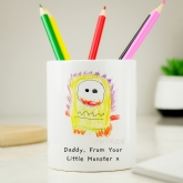 Thumbnail 1 - Personalised Childrens Drawing Photo Storage Pot