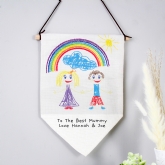Thumbnail 4 - Personalised Childrens Drawing Photo Hanging Banner