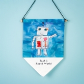 Thumbnail 7 - Personalised Childrens Drawing Photo Hanging Banner