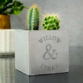 Thumbnail 3 - Personalised Concrete Plant Pot