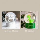 Thumbnail 2 - Personalised Kids Glitter Snow Globe 