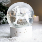 Thumbnail 3 - Personalised Kids Glitter Snow Globe 