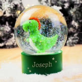Thumbnail 7 - Personalised Kids Glitter Snow Globe 
