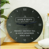 Thumbnail 1 - Personalised Kitchen Slate Clock 