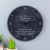Thumbnail 2 - Personalised Kitchen Slate Clock 