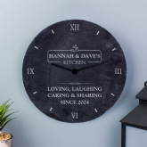 Thumbnail 3 - Personalised Kitchen Slate Clock 