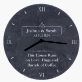 Thumbnail 5 - Personalised Kitchen Slate Clock 