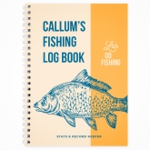 Thumbnail 3 - Personalised A5 Fishing Log Book 