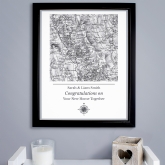 Thumbnail 3 - Personalised 1805 - 1874 Old Series Map Home Black Framed Print 