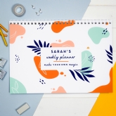Thumbnail 1 - Personalised Tropical A4 Desk Planner 