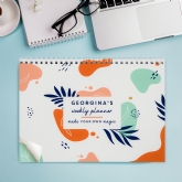 Thumbnail 5 - Personalised Tropical A4 Desk Planner 