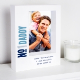 Thumbnail 1 - Personalised No.1 Dad 5x7 Box Photo Frame 