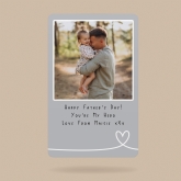 Thumbnail 2 - Personalised Romantic Metal Wallet Photo Card