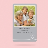 Thumbnail 4 - Personalised Romantic Metal Wallet Photo Card