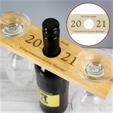 Thumbnail 6 - Personalised 'Year' Wine Glass & Bottle Holder