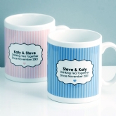 Thumbnail 1 - Personalised Drinking Tea Together Pair of Mugs