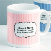 Thumbnail 5 - Personalised Drinking Tea Together Pair of Mugs