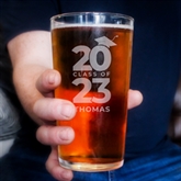 Thumbnail 2 - Personalised Class of Graduation Pint Glass