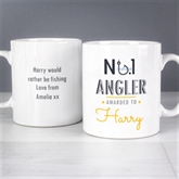 Thumbnail 1 - Personalised No.1 Angler Mug