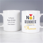 Thumbnail 2 - Personalised No.1 Runner Mug