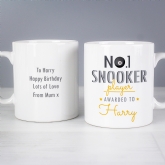 Thumbnail 1 - Personalised No.1 Snooker Mug