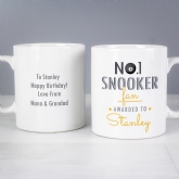 Thumbnail 10 - Personalised No.1 Snooker Mug