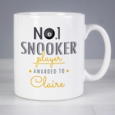 Thumbnail 3 - Personalised No.1 Snooker Mug