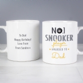 Thumbnail 7 - Personalised No.1 Snooker Mug