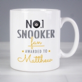 Thumbnail 8 - Personalised No.1 Snooker Mug