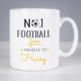 Thumbnail 5 - Personalised No.1 Football Mug