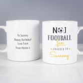 Thumbnail 7 - Personalised No.1 Football Mug