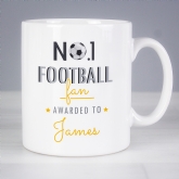 Thumbnail 9 - Personalised No.1 Football Mug
