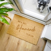 Thumbnail 6 - Personalised Couples Doormats