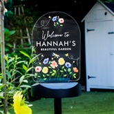 Thumbnail 6 - Personalised Outdoor Solar Lights