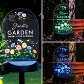 Thumbnail 9 - Personalised Outdoor Solar Lights