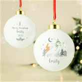 Thumbnail 1 - Personalised The Snowman Christmas Bauble