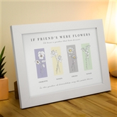 Thumbnail 4 - Personalised Flower of the Month Family A4 Framed Print
