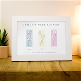 Thumbnail 6 - Personalised Flower of the Month Family A4 Framed Print